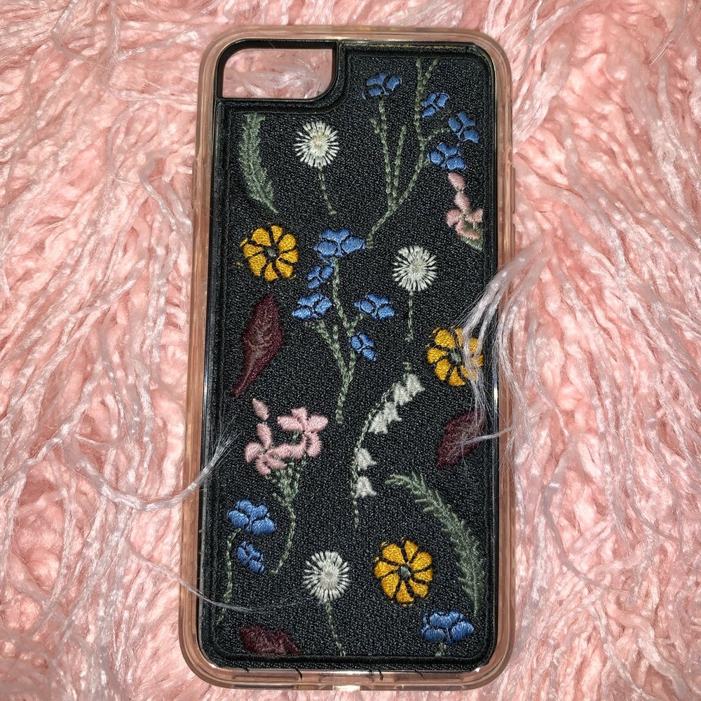 Zero Gravity, iPhone 7/8 Floral Embroidered Case